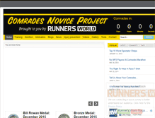 Tablet Screenshot of comrades.runnersworld.co.za